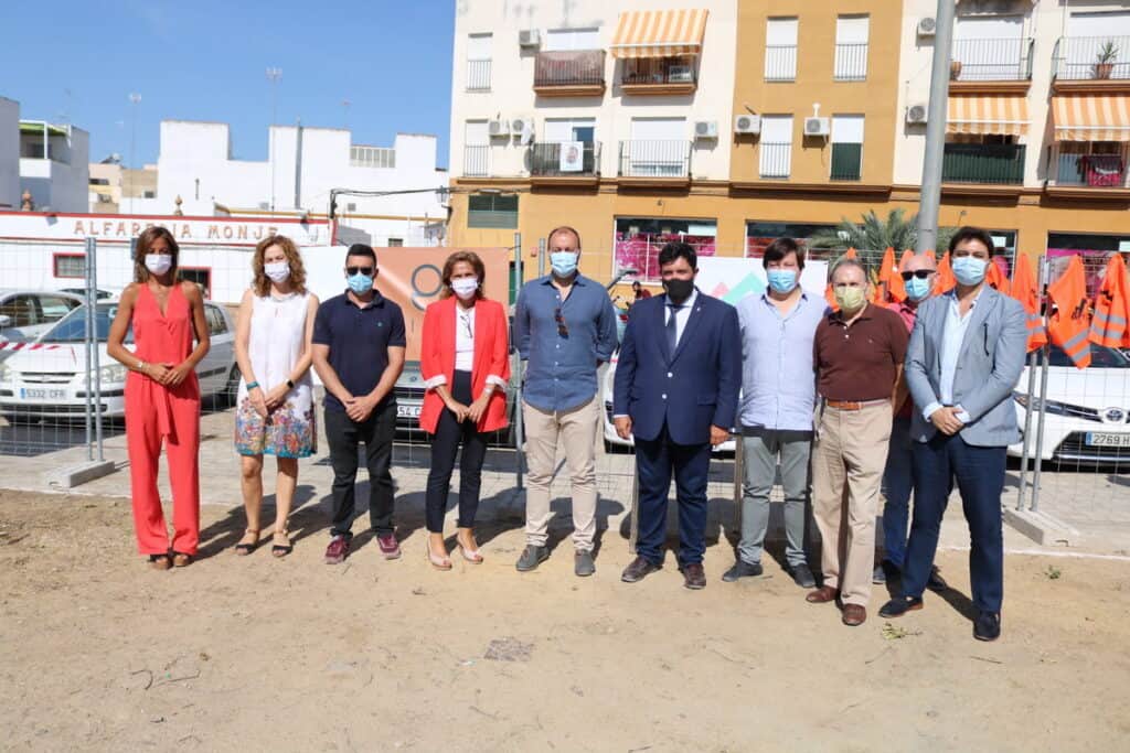 Comienzan las obras de la nueva Oficina del SAE en Lora del Río, con una inversión de 785.289 euros 1 saeobra1