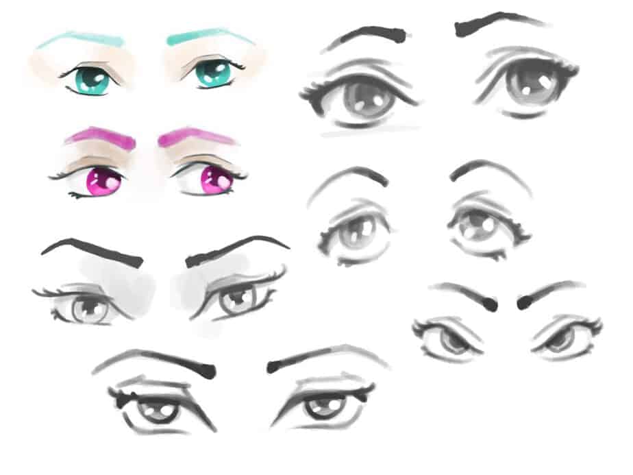 How To Draw Anime Eyes An Easy Comprehensive Tutorial
