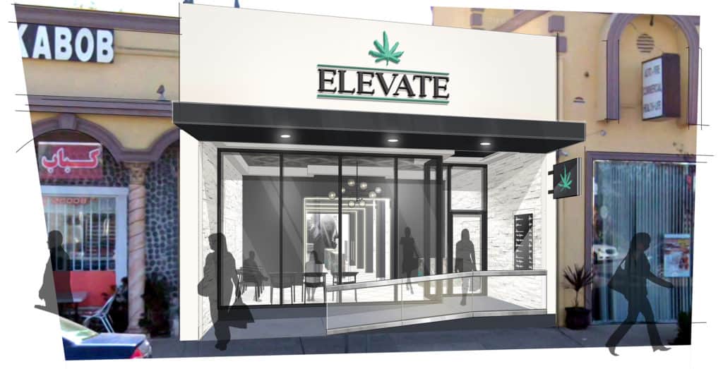 Elevate dispensary, Megan Stone, The High Road Design Studio, mg magazine