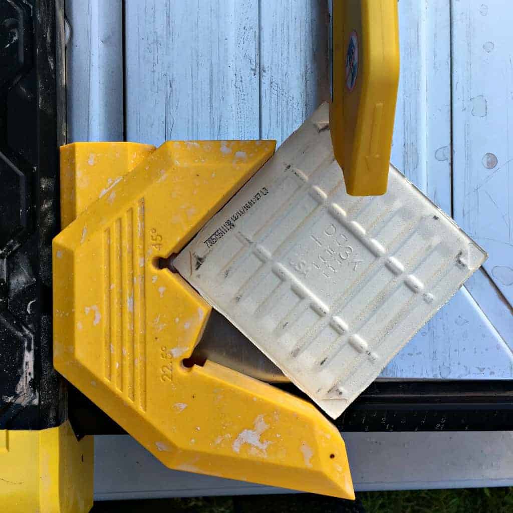 How To Use A Tile Saw Cut Tile For Home Improvement Projects