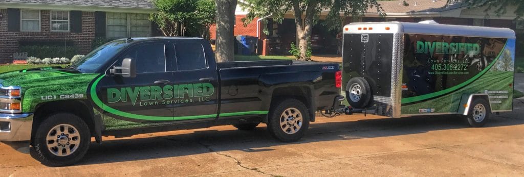 Lawn Care Truck Wraps - Diversified