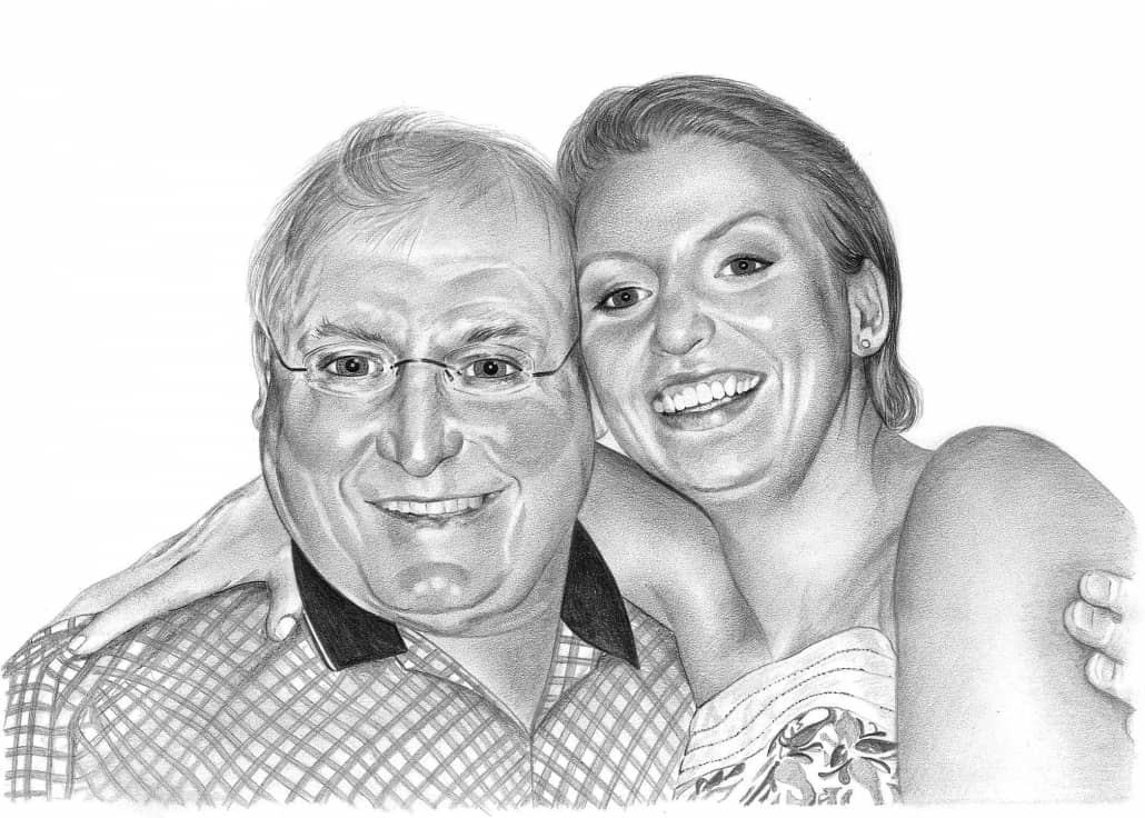 Realistic Pencil Portraits From Photos Of People Animals For Sale Uk