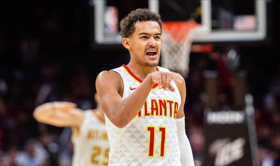 Trae Young, jugador del Atlanta Hawks
