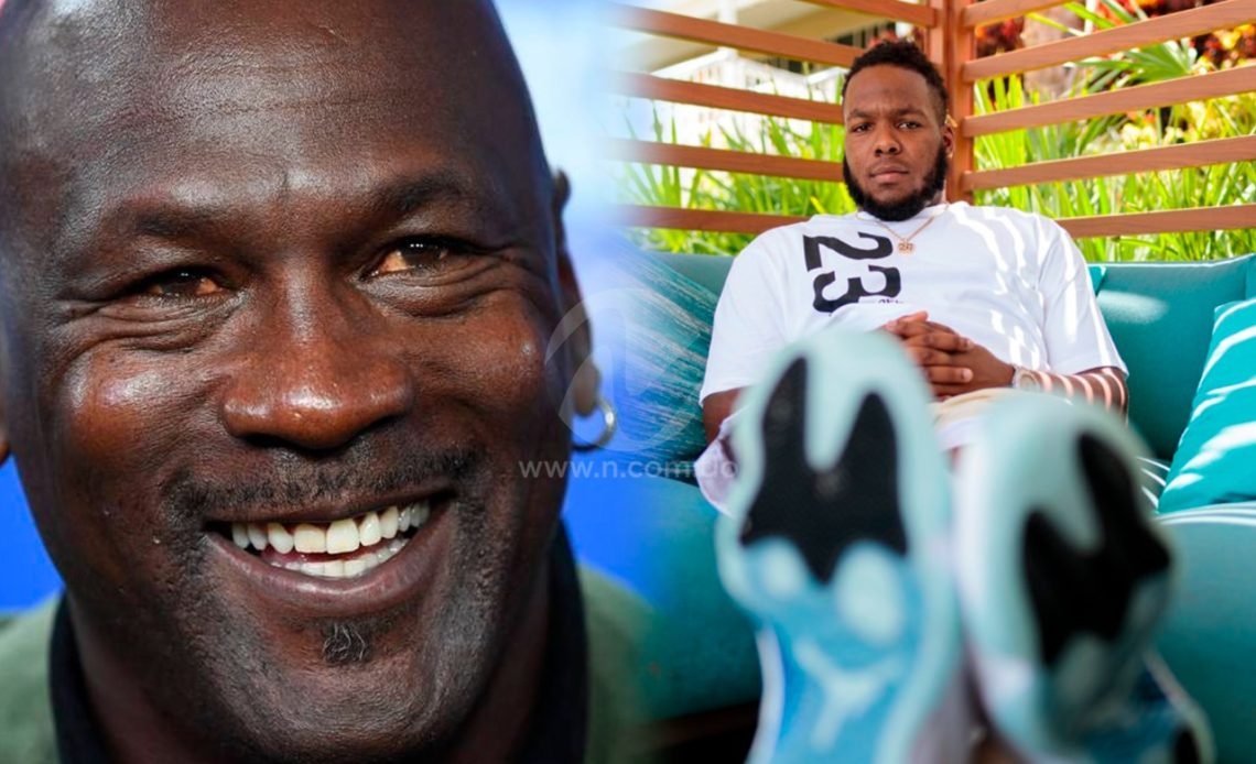 Michael Jordan y Vladimir Guerrero