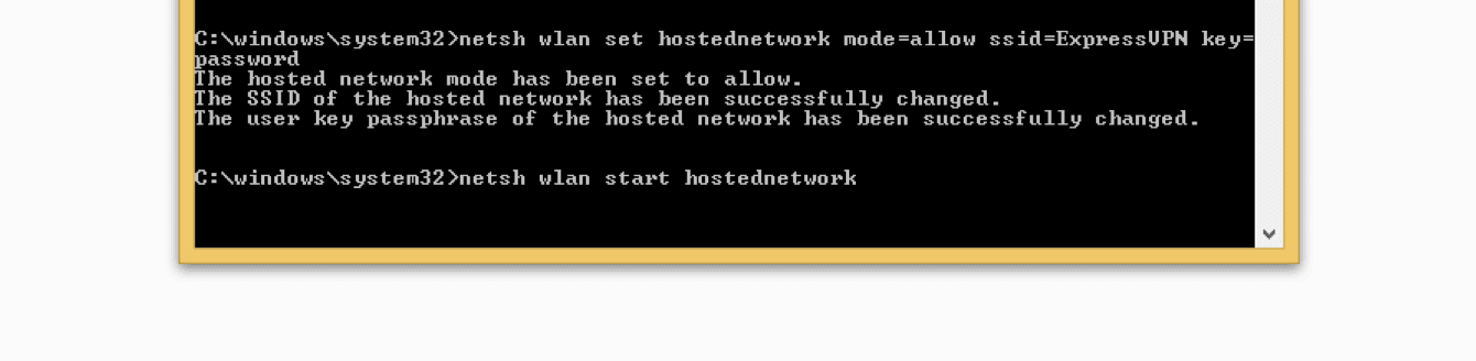 Start your virtual router. 
