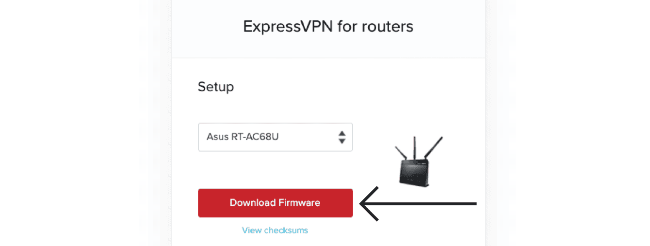 Click “Download Firmware.”
