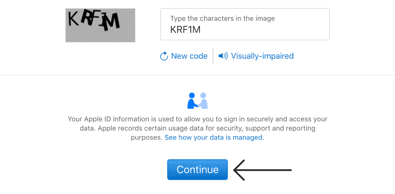 Click "Continue."