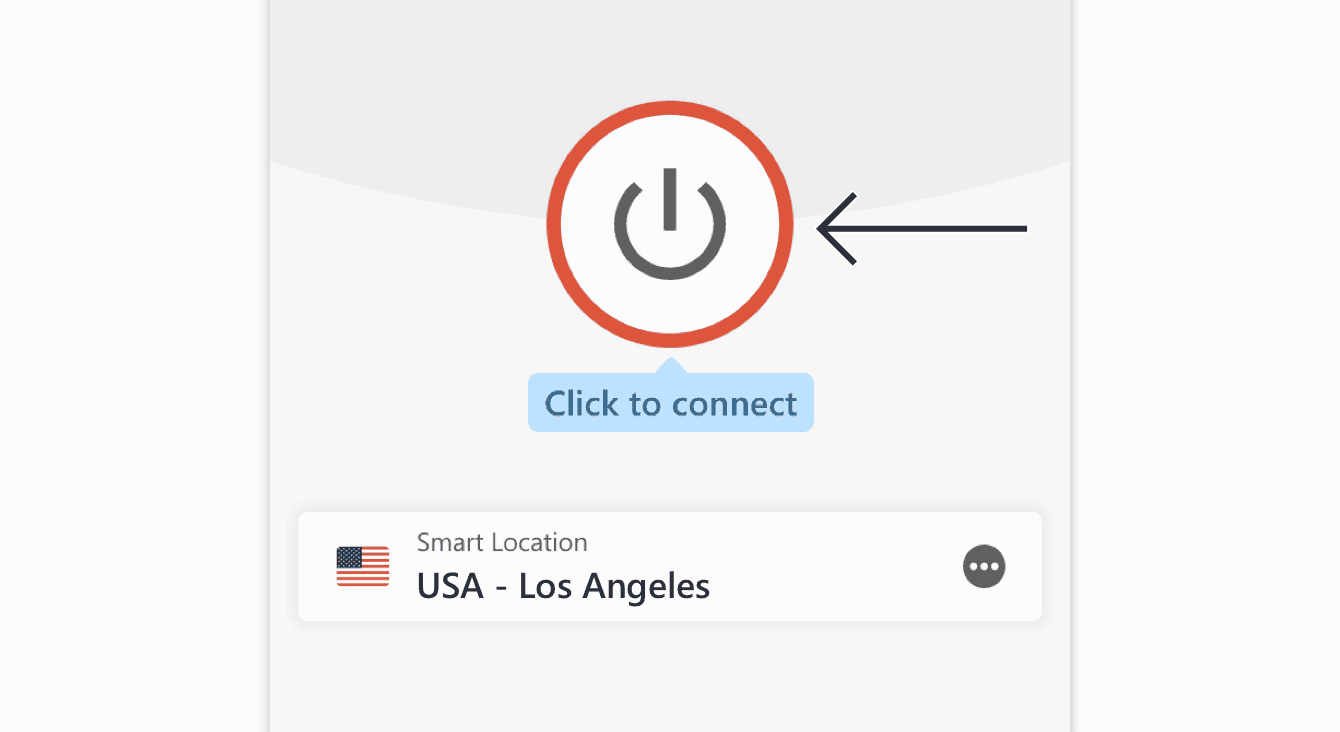 Click the On Button to connect. 