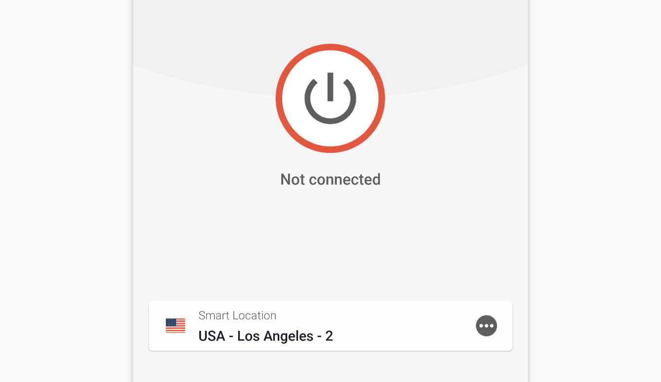 You are now disconnected from the VPN.