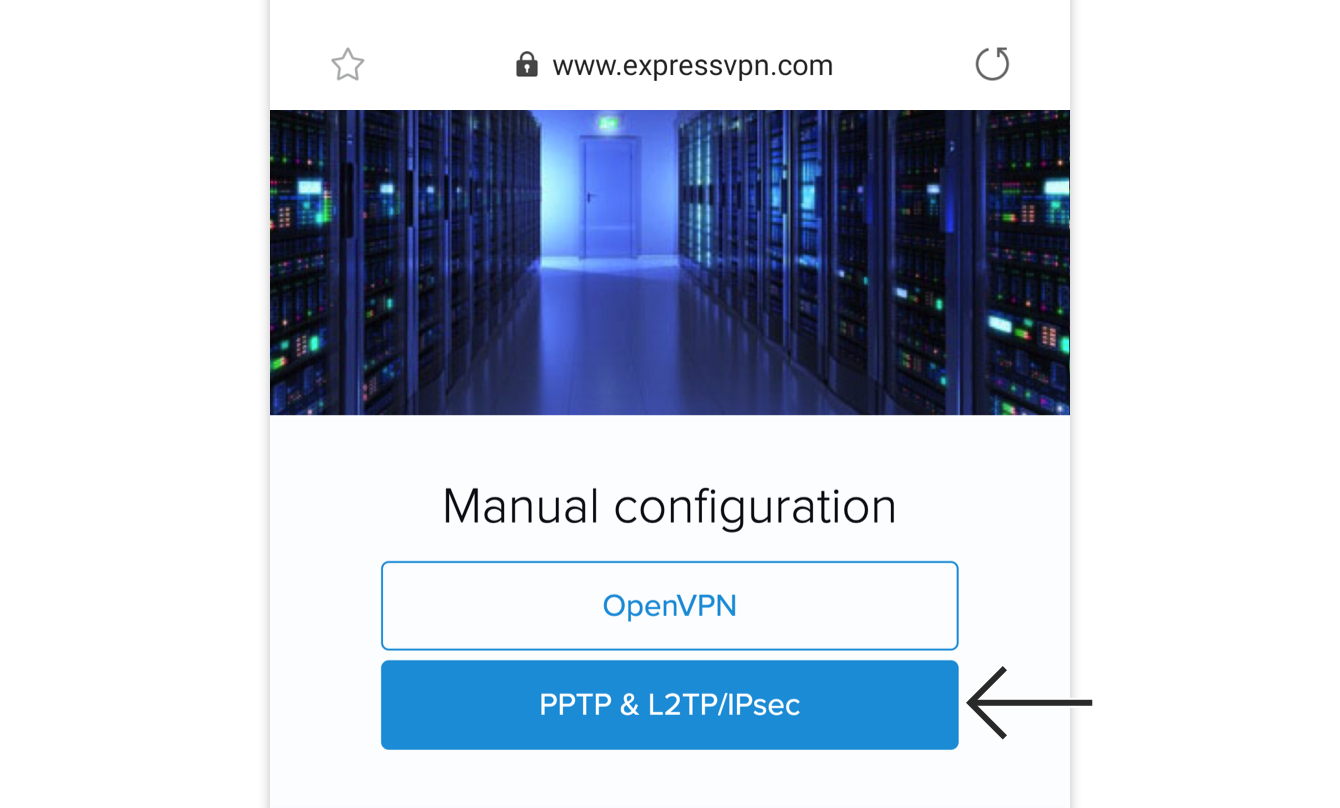 Tap “PPTP & L2TP/IPsec.”