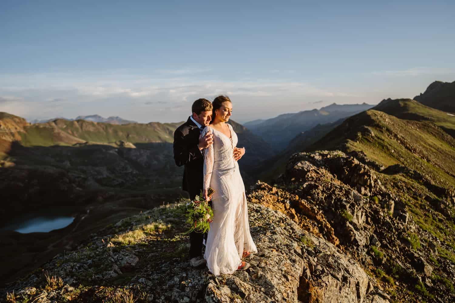 Bride and Groom Telluride Elopement Packages