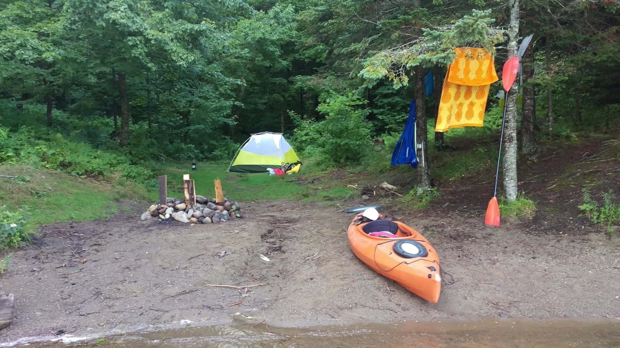 Overnight Kayaking Trip In Vermont S Green River Reservoir State