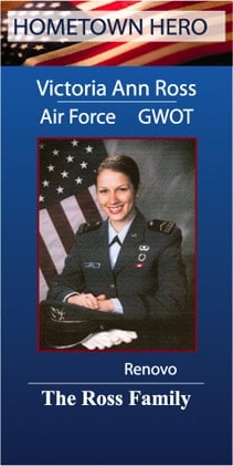 Hometown Heroes Banner Program Honor Past And Present Members Of