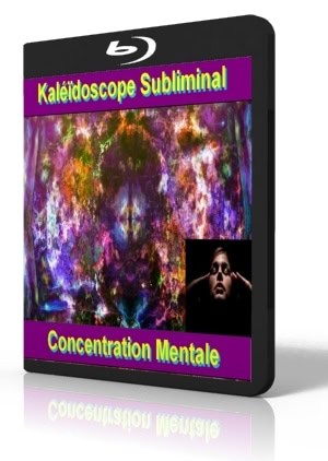 Kaléidoscope vidéo subliminale concentration mentale et développer le focus