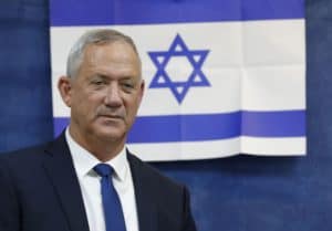 Benny Gantz, ministro de defensa israelí