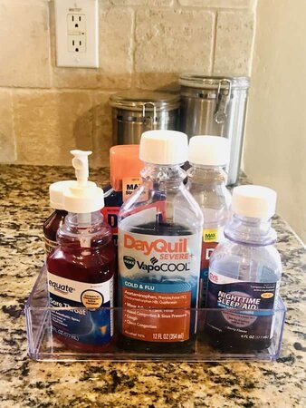 how to organize vitamins