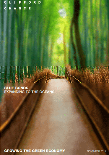 Green Economy Issues - Protecting the Oceans: Clifford Chance on The Expanding Role of 'Blue Bonds' 3 Green Economy Issues - Protecting the Oceans: Clifford Chance on The Expanding Role of 'Blue Bonds' 3