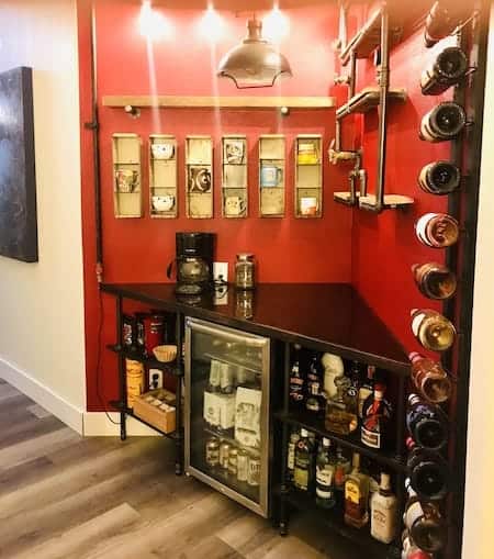 Coffee Station: DIY Built-In