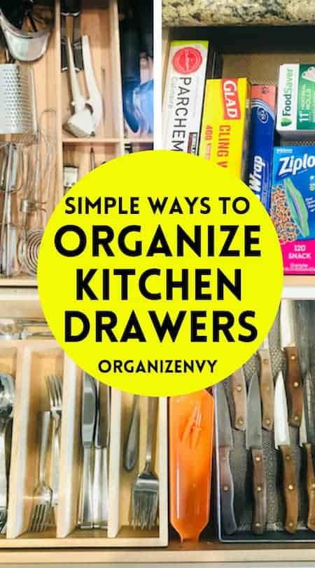 Simple Ways to Organize Kitchen Drawers