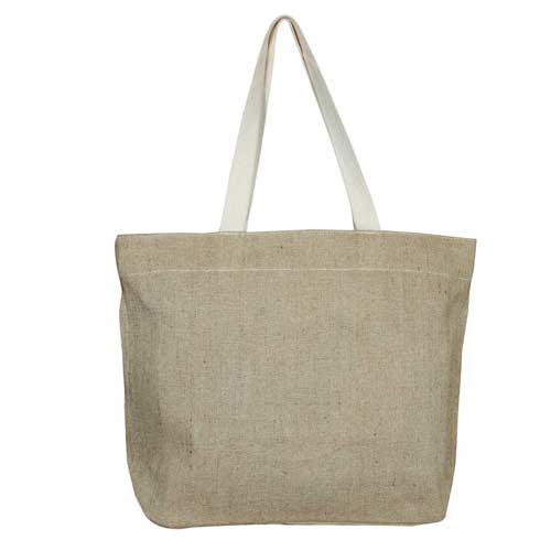 EcoRight-Jute-Canvas-Reusble-Tote-Bag-with-zipper