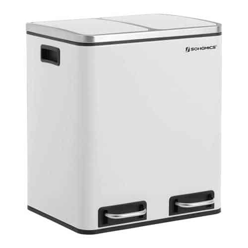 beste doppelmulleimer recycling mulleimer mit zwei fachern