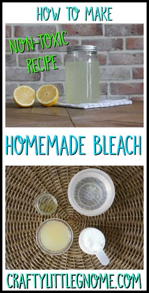 Homemade Bleach Alternative With Peroxide And Lemon