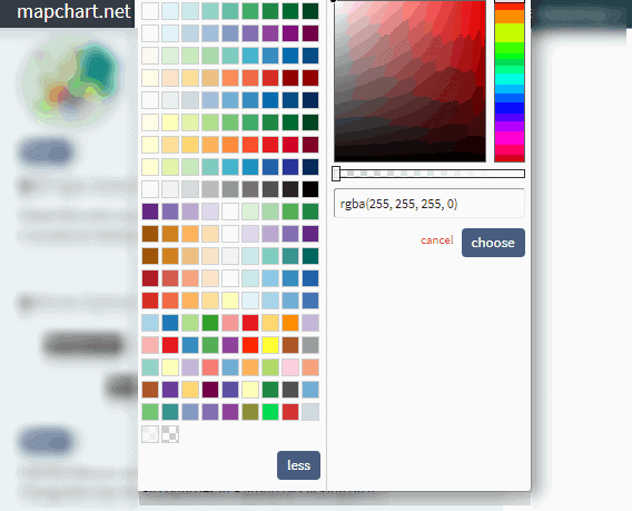 How To Have A Transparent Background On Maps Blog Mapchart
