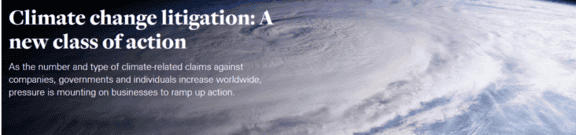 The Growth of 'Climate Change Litigation' 3 The Growth of 'Climate Change Litigation' 3