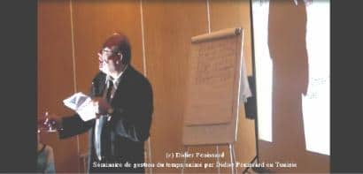 Didier penissard formateur et coach en gestion du temps. Reconnu pour être un spécialiste de la gestion optimale du temps; des milliers de personnes gagnent des centaines d'heures par an avec un système étonnant.