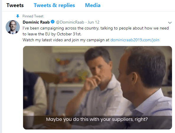 From Magic Circle To Bull Ring: Dominic Raab's Twitter-Bashing 6 From Magic Circle To Bull Ring: Dominic Raab's Twitter-Bashing 6