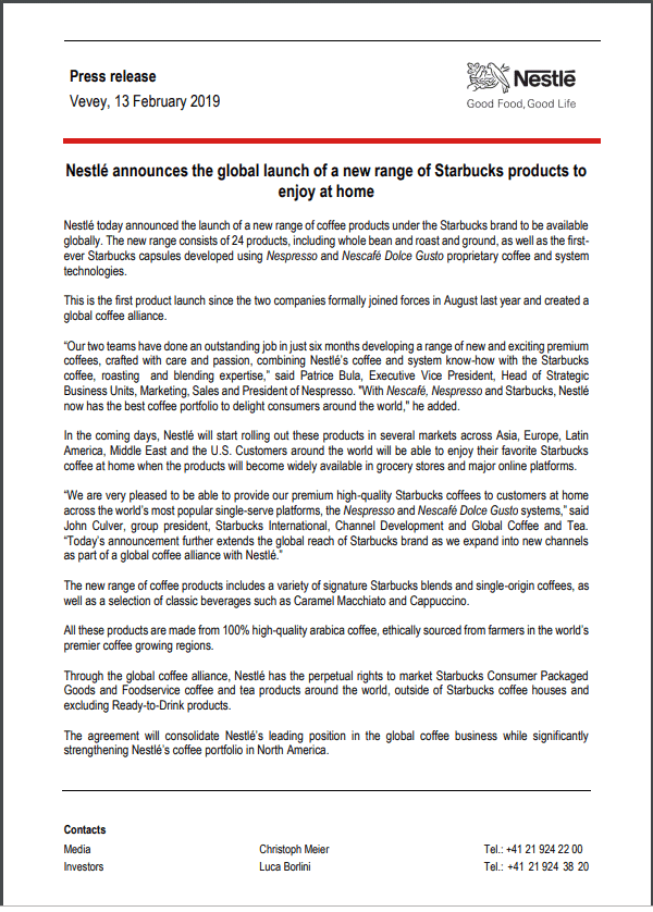 Press Release Examples 24presse