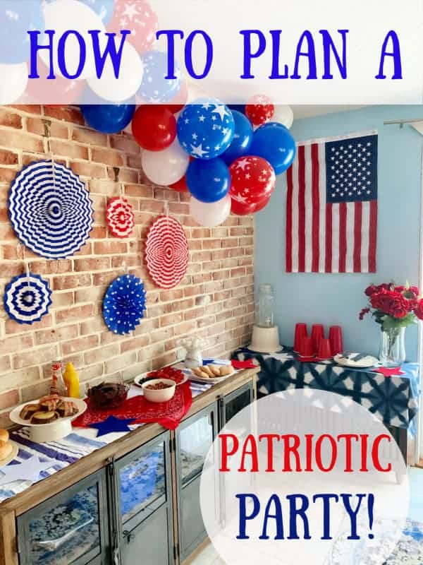How To Host An American Themed Party Crafty Little Gnome
