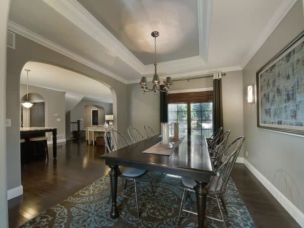 30 Wonderful Grey Walls With Wood Floors Inspirations For All