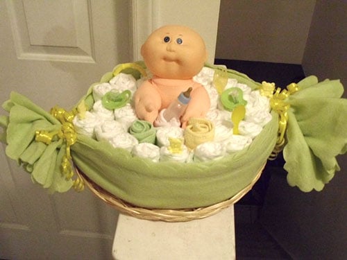 15 Creative Diaper Cakes Diy Baby Shower Party Ideas
