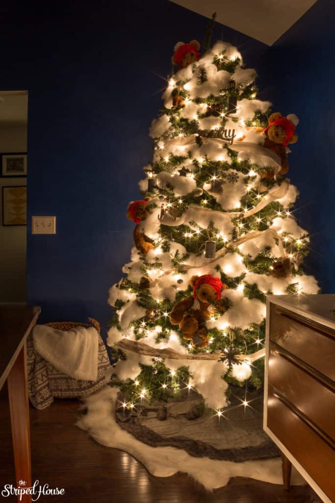 Winter Bear Christmas Tree