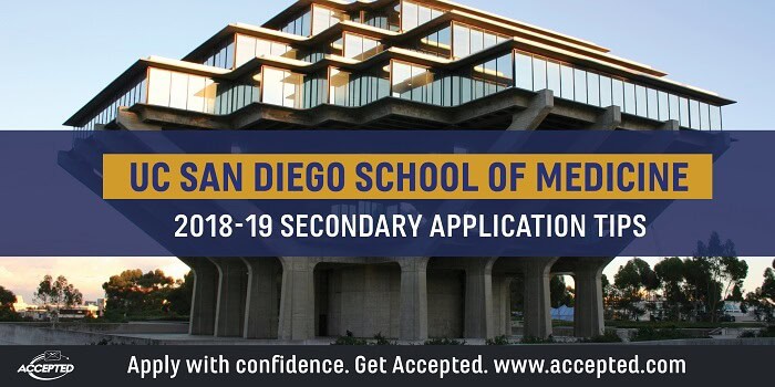 Ucsd Medical School Secondary Application Tips Accepted