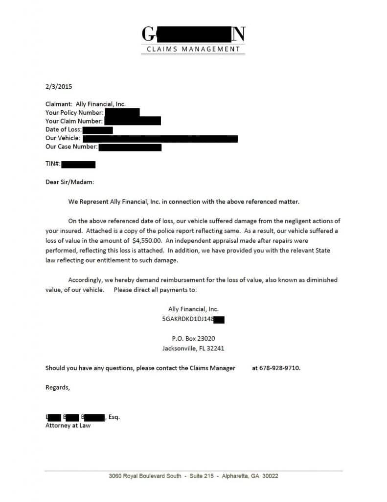 Goldfein Claims Independent Appraisal Guide Diminished Value