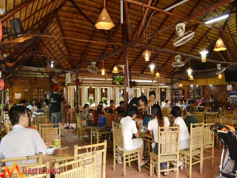 Mái che quán cafe mái che quán cafe bằng lợp lá