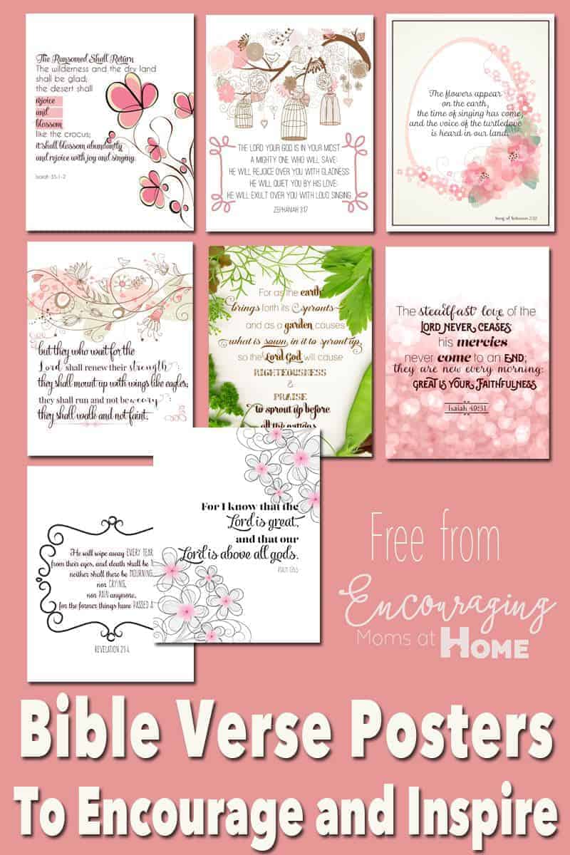40 Essential Scripture Passages In A Pretty Free Printable