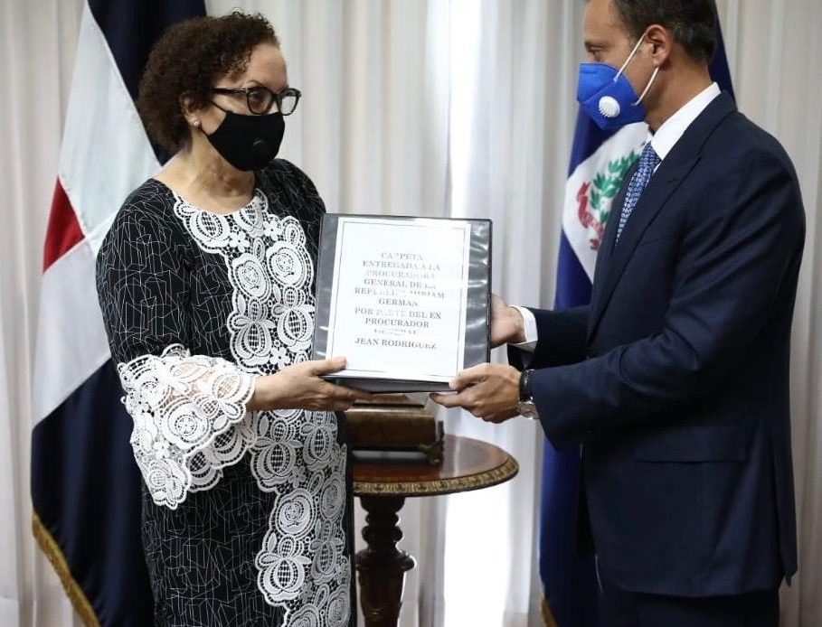 Miriam Germán y Jean Alain Rodríguez