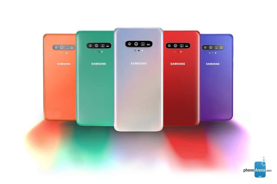 Design do Samsung Galaxy S11