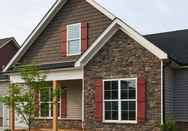Novik Stone Siding House Example Novik Stone Siding House Example
