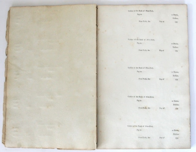 Newly Discovered Oldest Surviving American Checkbook Rare Book Buyer Com We Buy Old And Rare Books Libraries And Entire Estates Immediate Paymentrare Book Buyer Com We Buy Old And Rare Books