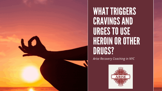 Blog post header image for What triggers cravings and urges to use heroin or other drugs