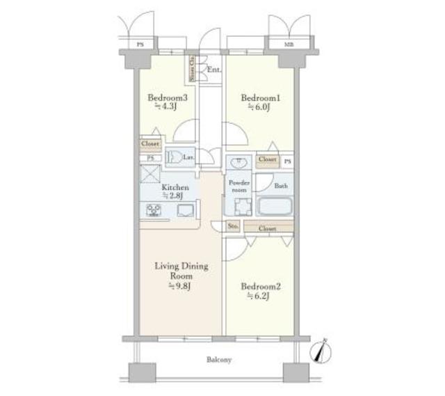 E-Housing プレジール笹塚 賃貸 | 東京都渋谷区笹塚1丁目29-10