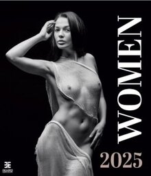 koledar Ženske črno bel 2025