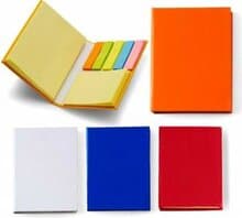 memo blok A7 z memo lističi - barven