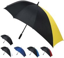 dežnik 132-117cm golf dvobarven