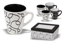 lončki set 4 kos linea 