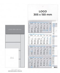 koledar 4-mesečni s planerjem 2027